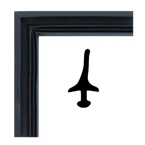 Dichtungsecken - Dichtungsecke für Mitteldichtung F1942 | Farbe: schwarz