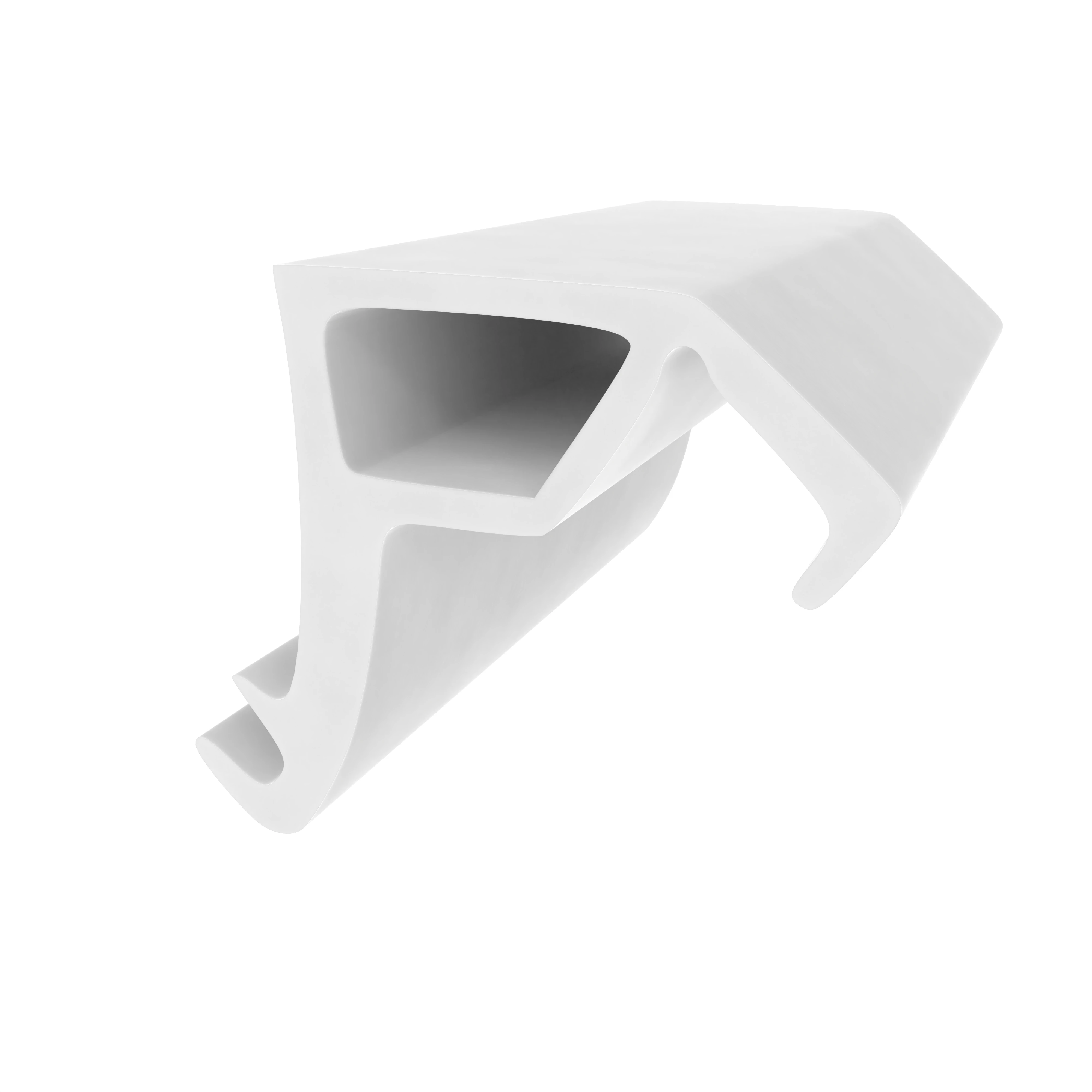 Überschlagdichtungen - Überschlagdichtung für Holzfenster | Höhe: 12 mm | Farbe: weiß