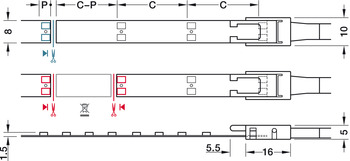 Häfele Loox5 LED Band 3052 | kaltweiß 4000K | 5 m Länge