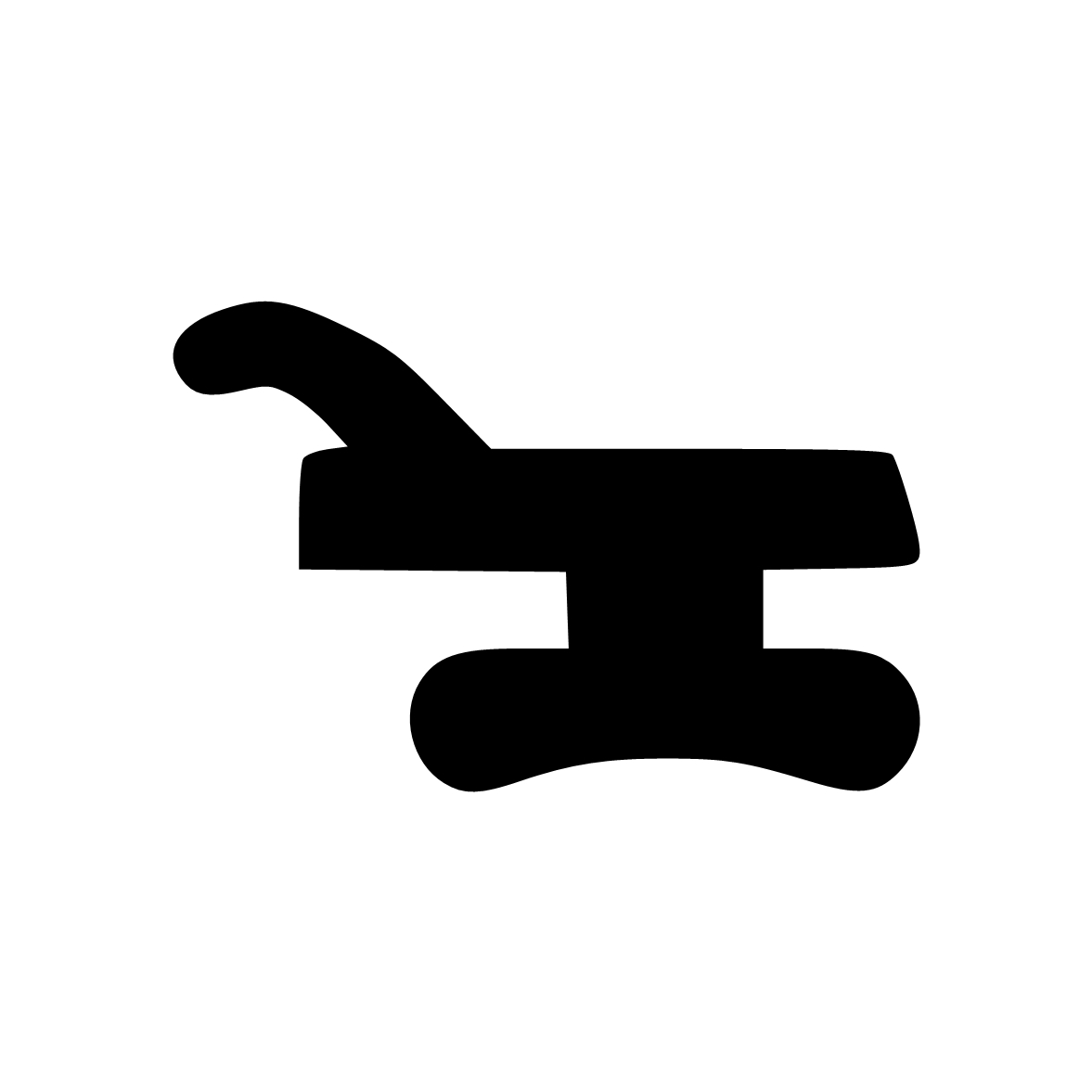 Lippendichtungen - Anschlagdichtung für Metallfenster | 9 mm Höhe | Farbe: schwarz