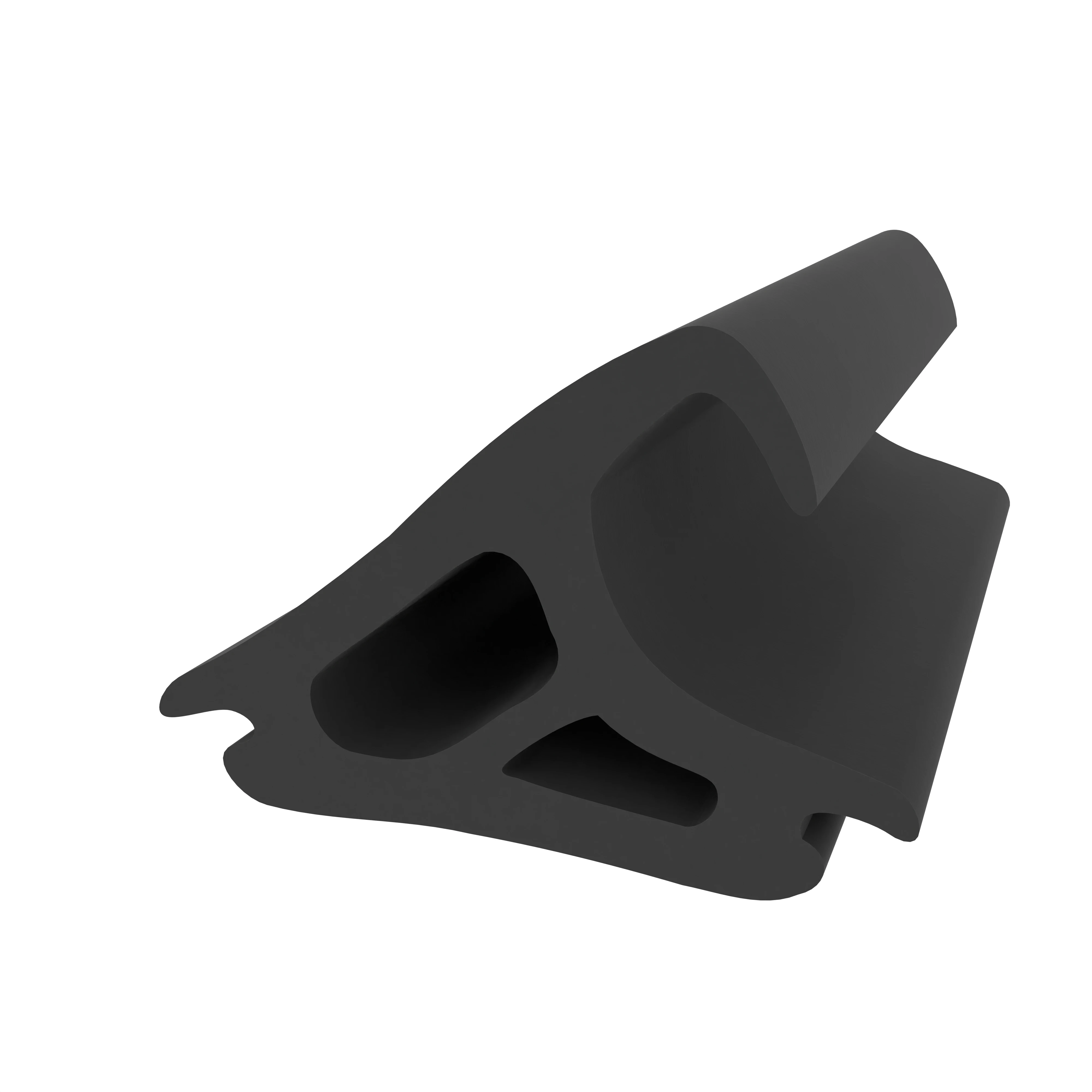 Mitteldichtungen - Mitteldichtung für Kunststofffenster | 21 mm Höhe | Farbe: schwarz