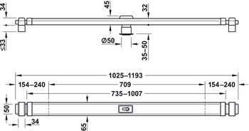 Mechanische Schließung - Doppelriegelschloss von Abus | Modell: PR 2600 | Farbe: weiß 