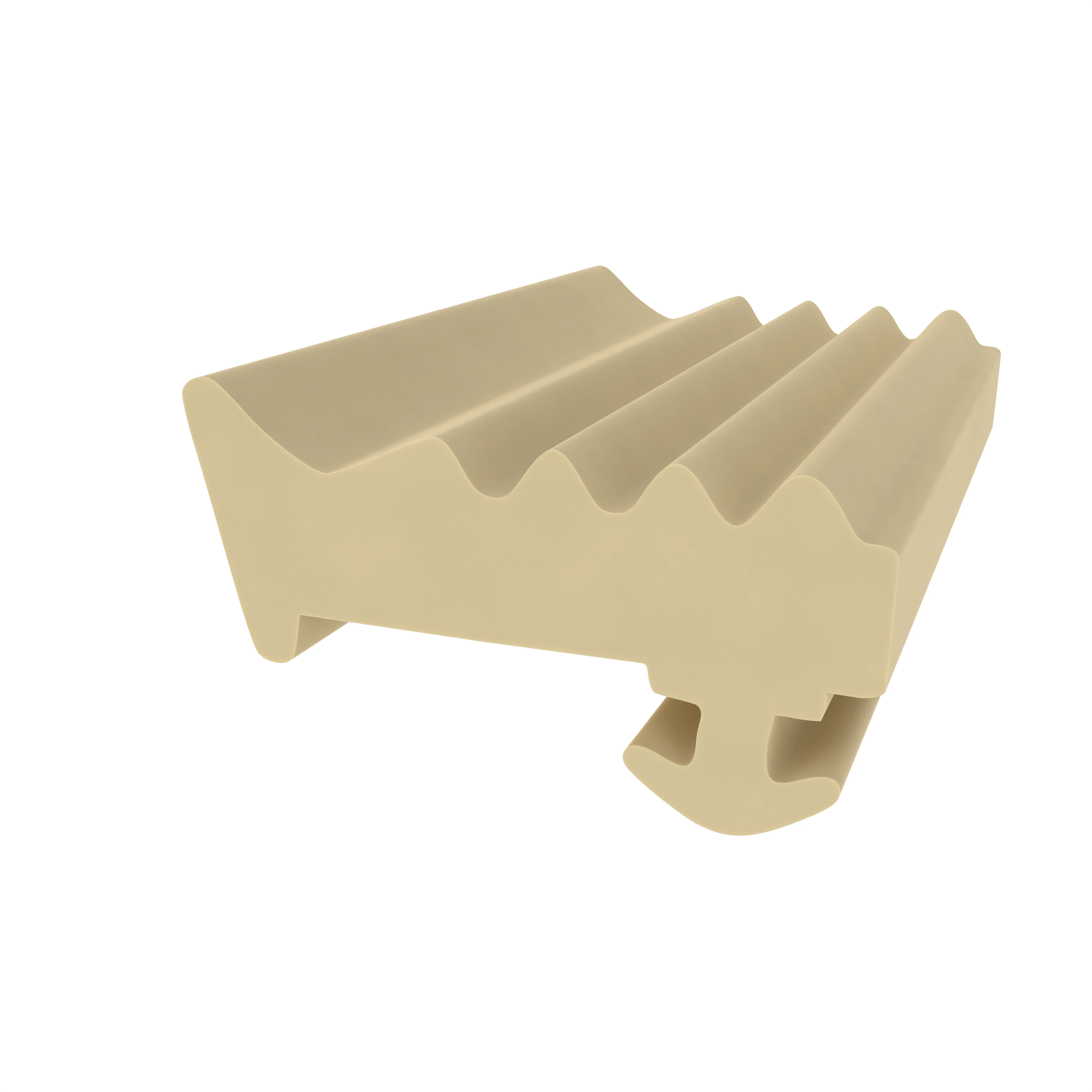 Verglasungsdichtung für Fenster | 13 mm Breite | Farbe: beige