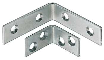 Verbinder & Bodenträger - Stuhlwinkel | Maße: 50 x 50 x 15 mm | Dicke: 2 mm