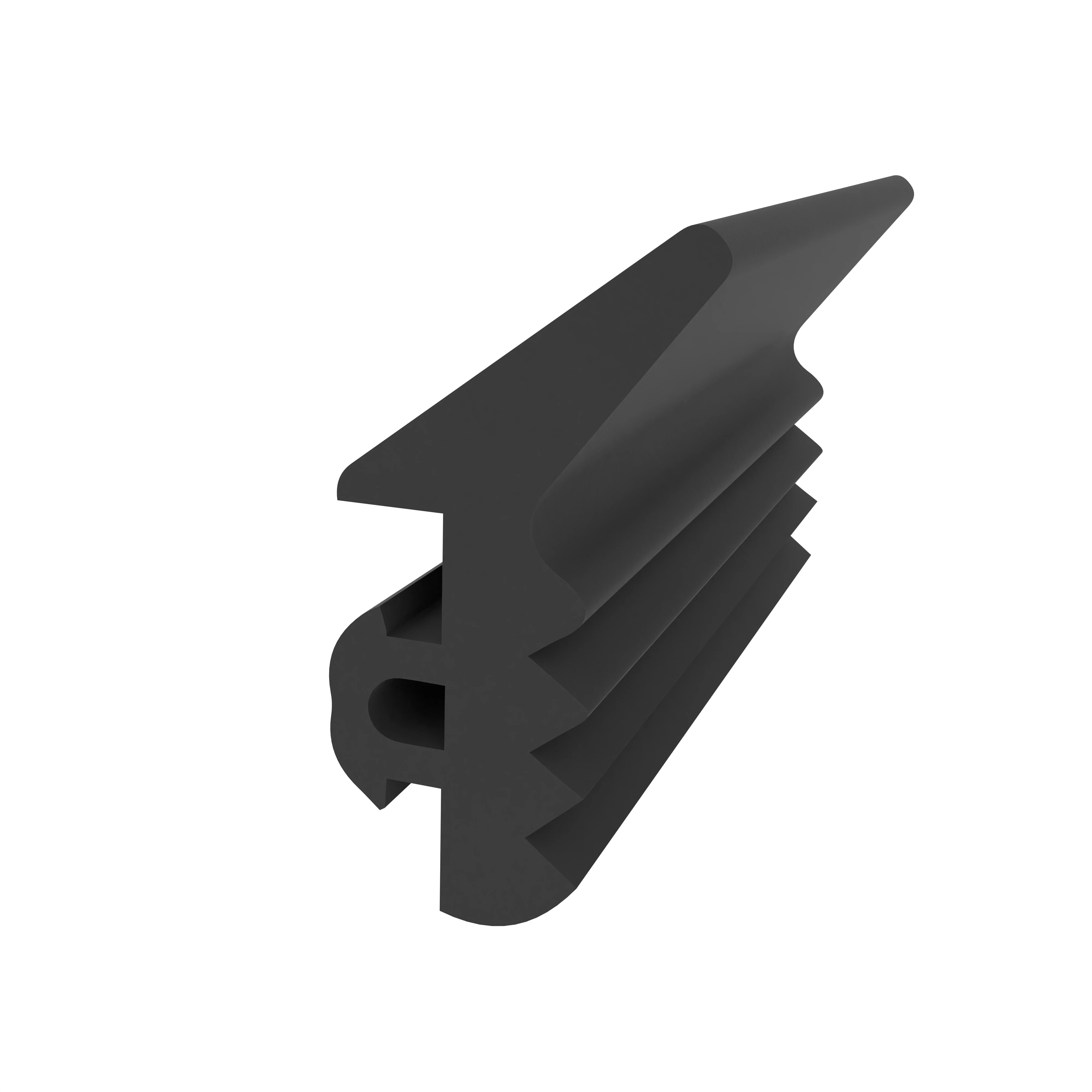 Verglasungsdichtung - Verglasungsdichtung für Kawneer Fenster | 8,5 mm Breite | Farbe: schwarz