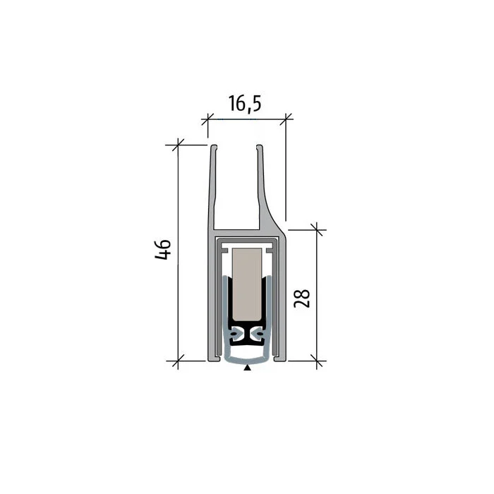Absenkdichtungen - Planet KG-F10 Absenkdichtung | Länge: 1084 mm 