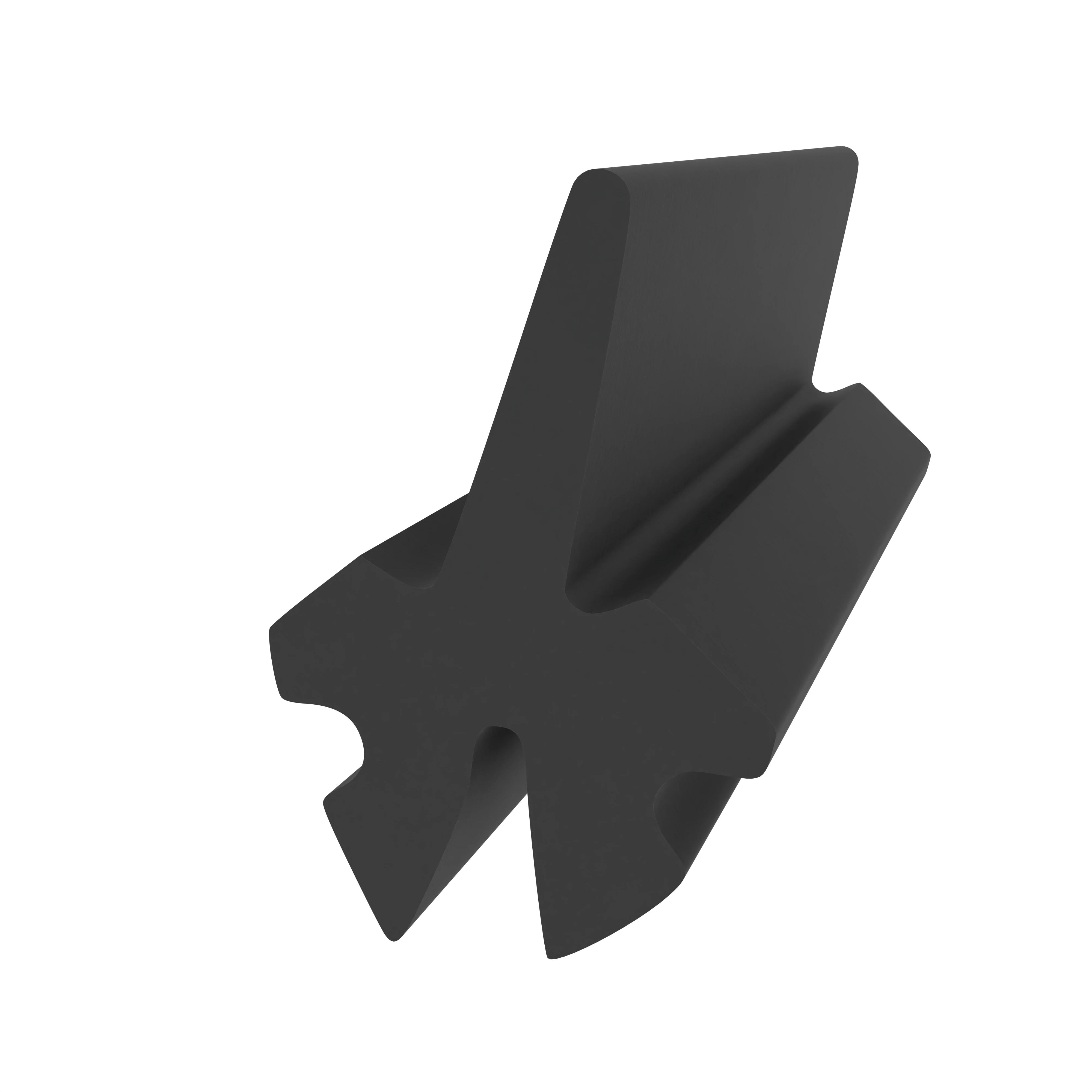 Türrahmen Dichtung - Mitteldichtung für Metall- und Alufenster | 16 mm Höhe | Farbe: schwarz