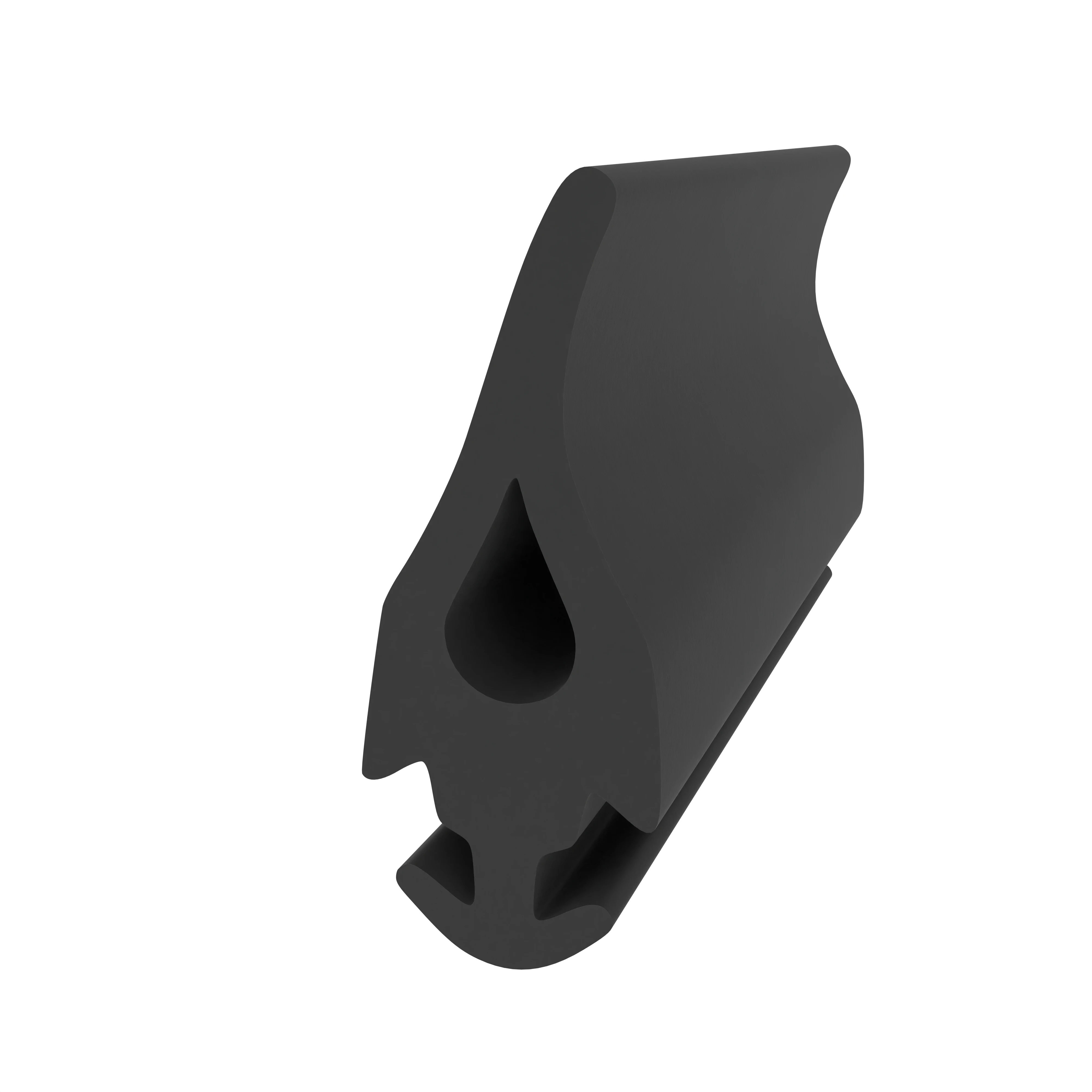 Mitteldichtungen - Mitteldichtung für Metall- und Alufenster | 18 mm Höhe | Farbe: schwarz