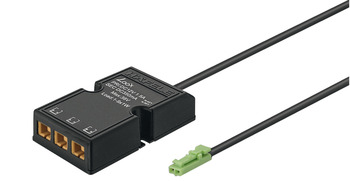 Konverter für Häfele Loox | Anschluss: 12-V-Verbrauchern an 24-V-Netzteil | Kabellänge: 200 mm