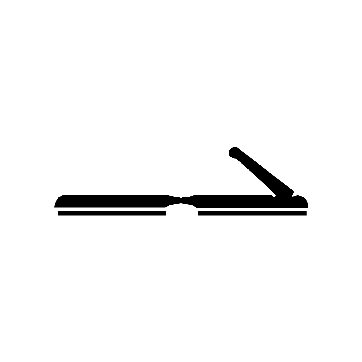 Türdichtung selbstklebend - Klebedichtung | Spaltbreite: 2 – 4 mm | Farbe: weiß