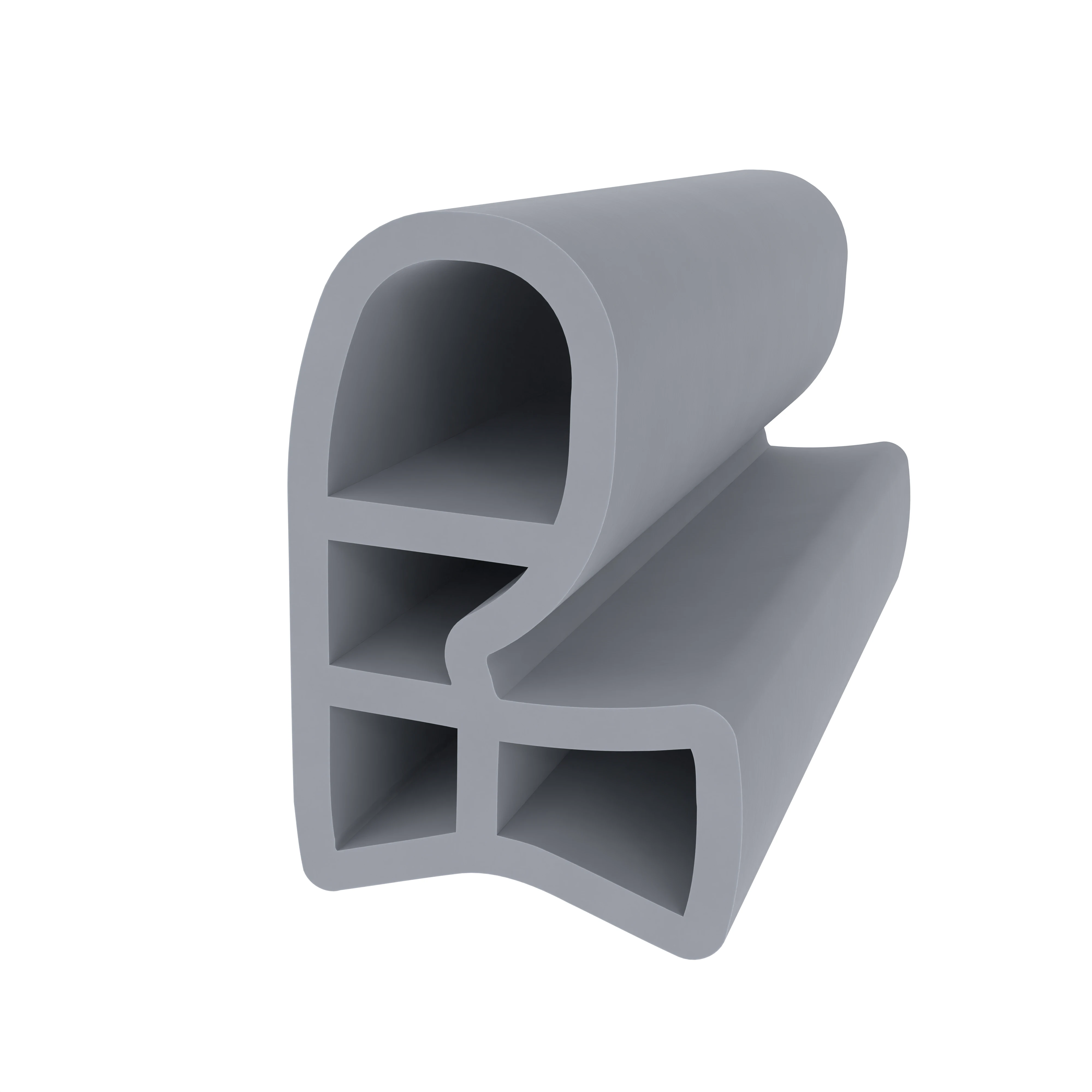 Stahlzargendichtung für Stahlrahmen | 15 mm Breite | Farbe: weiß