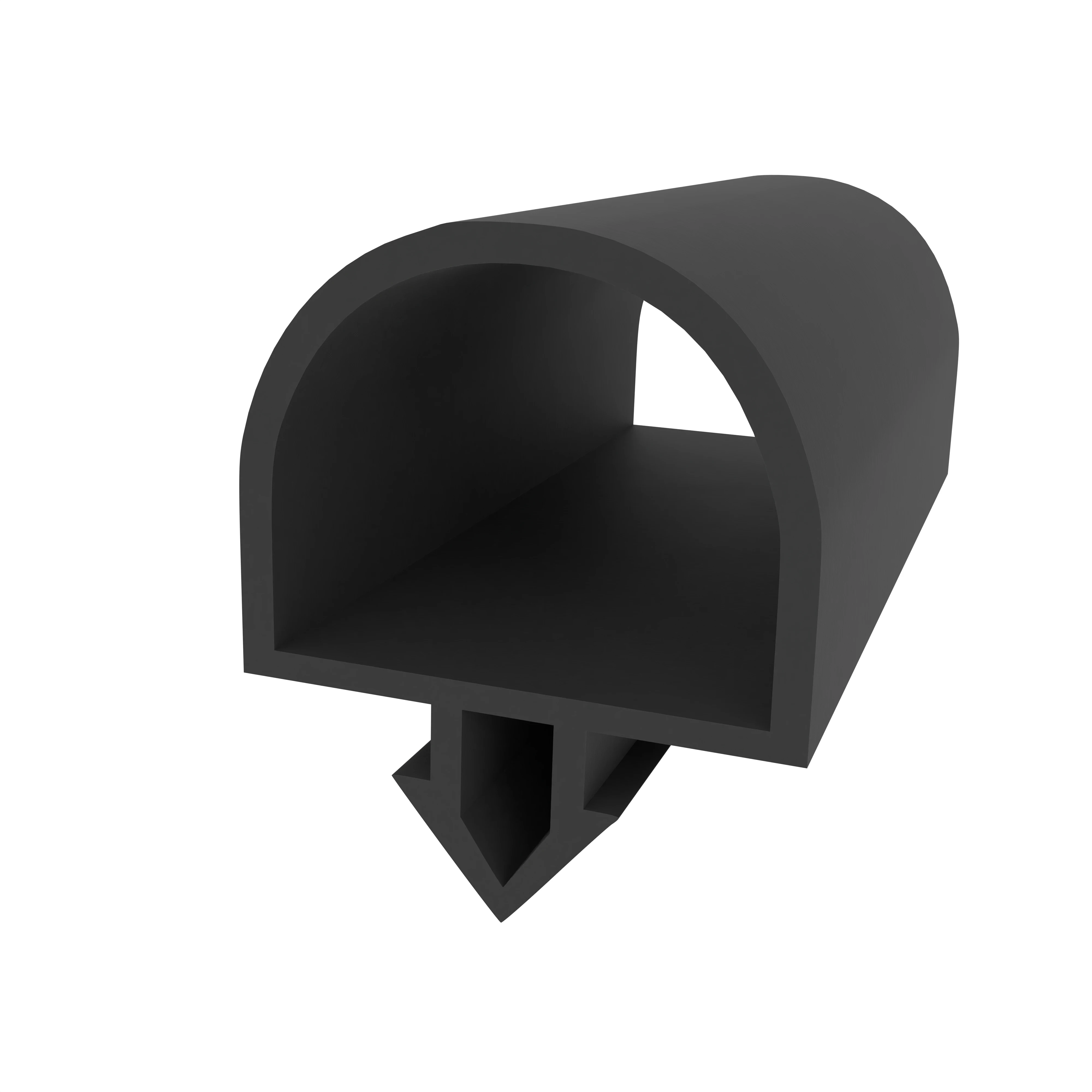 Kühlschrankdichtungen - Kühlschrankdichtungsrahmen | Höhe: 17,2 mm | Farbe: schwarz