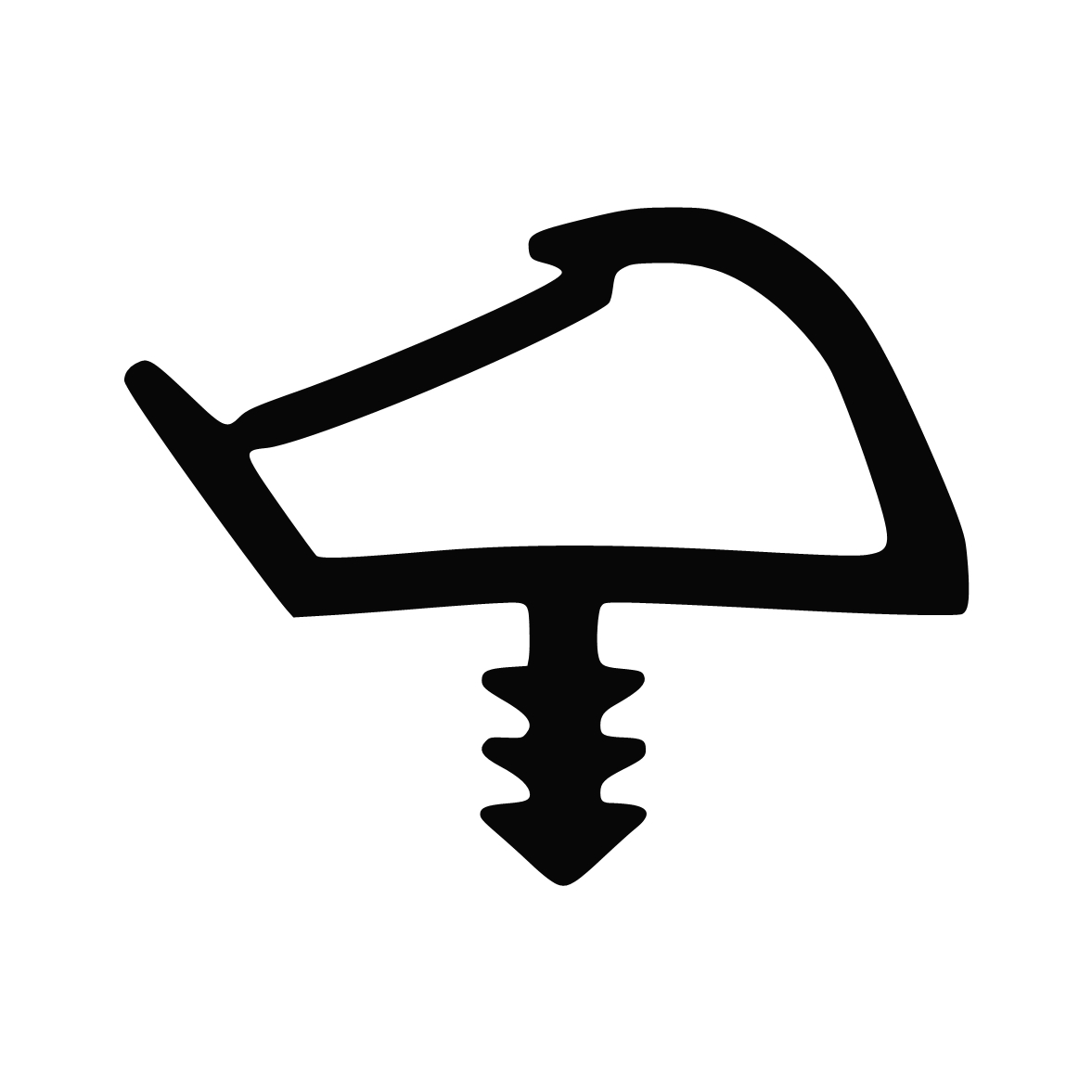 Türrahmen Dichtung - Holzzargendichtung für Zimmertüren | 14 mm Falzbreite | Farbe: grau