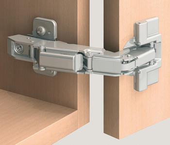 Blum Topfscharnier Clip Top | mit Schließautomatik | Farbe: vernickelt