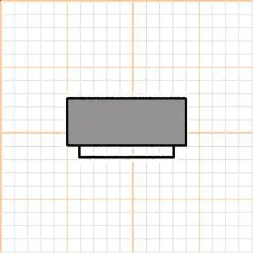 Vorlegeband 9 x 3 mm in anthrazit