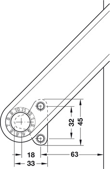 Beschläge - Innensechskantschlüssel | Schlüsselweite: 10 mm | Farbe: Grau
