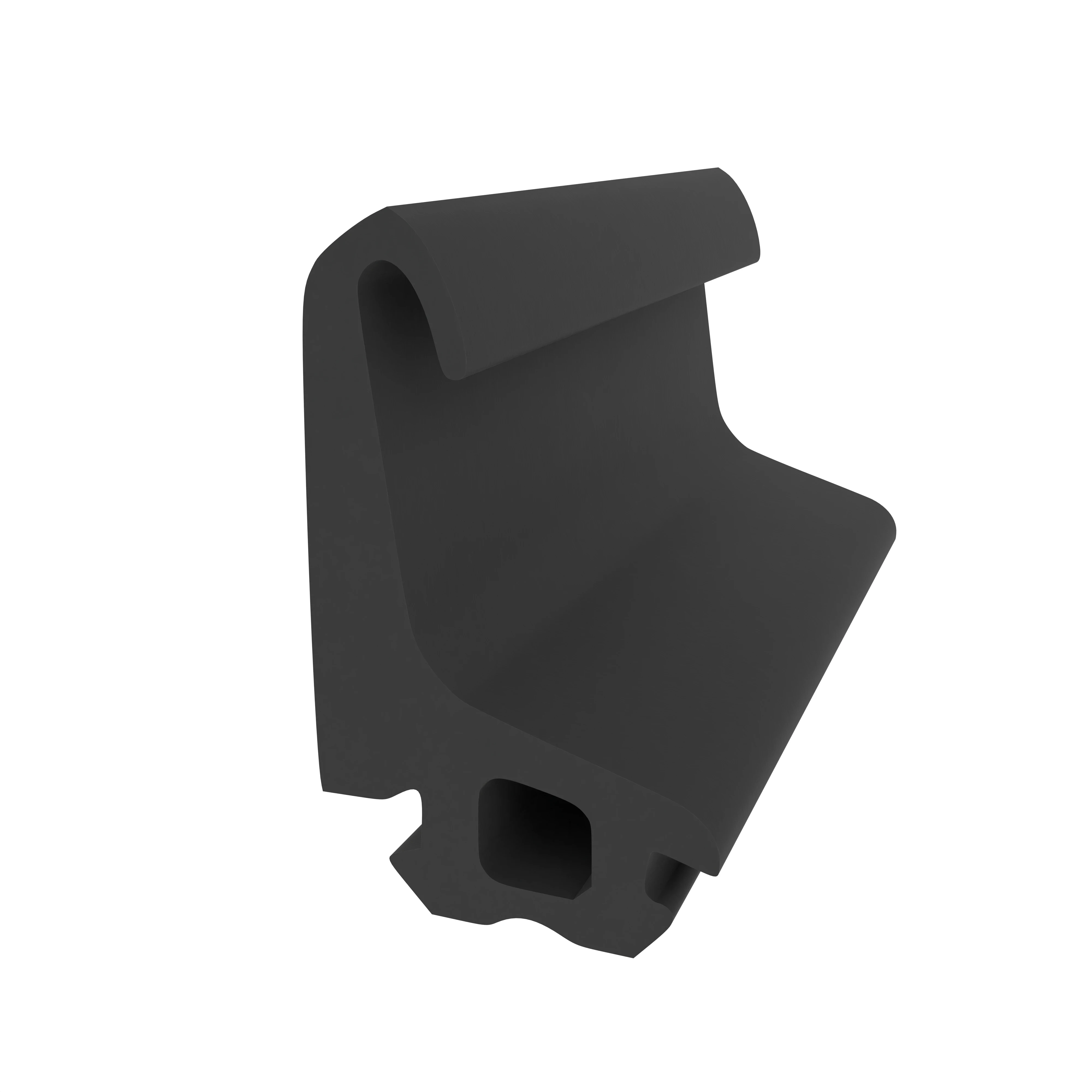 Mitteldichtungen - Mitteldichtung für Metall- und Alufenster | 24 mm Höhe | Farbe: schwarz
