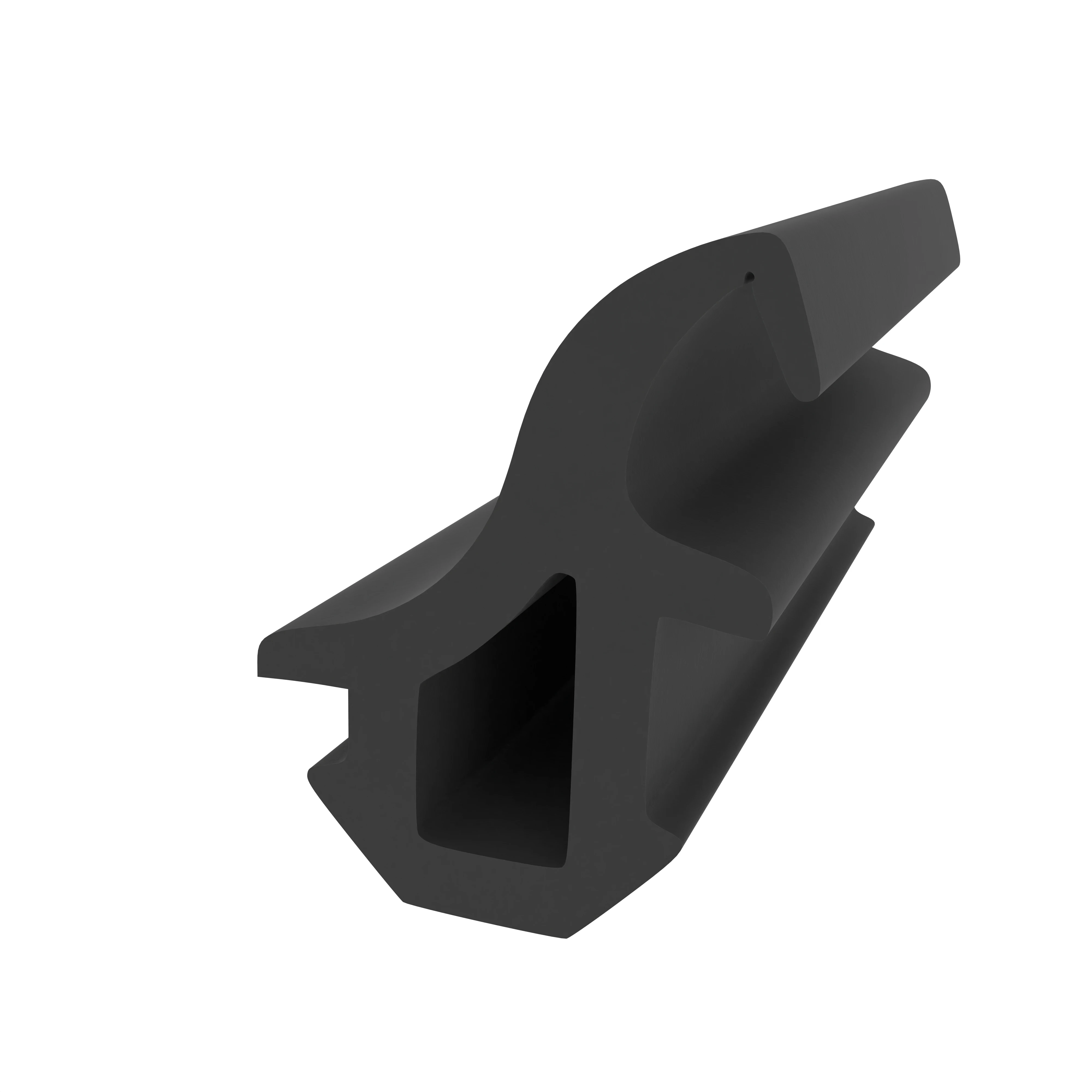 Mitteldichtungen - Mitteldichtung für Metall- und Alufenster | 18 mm Höhe | Farbe: schwarz