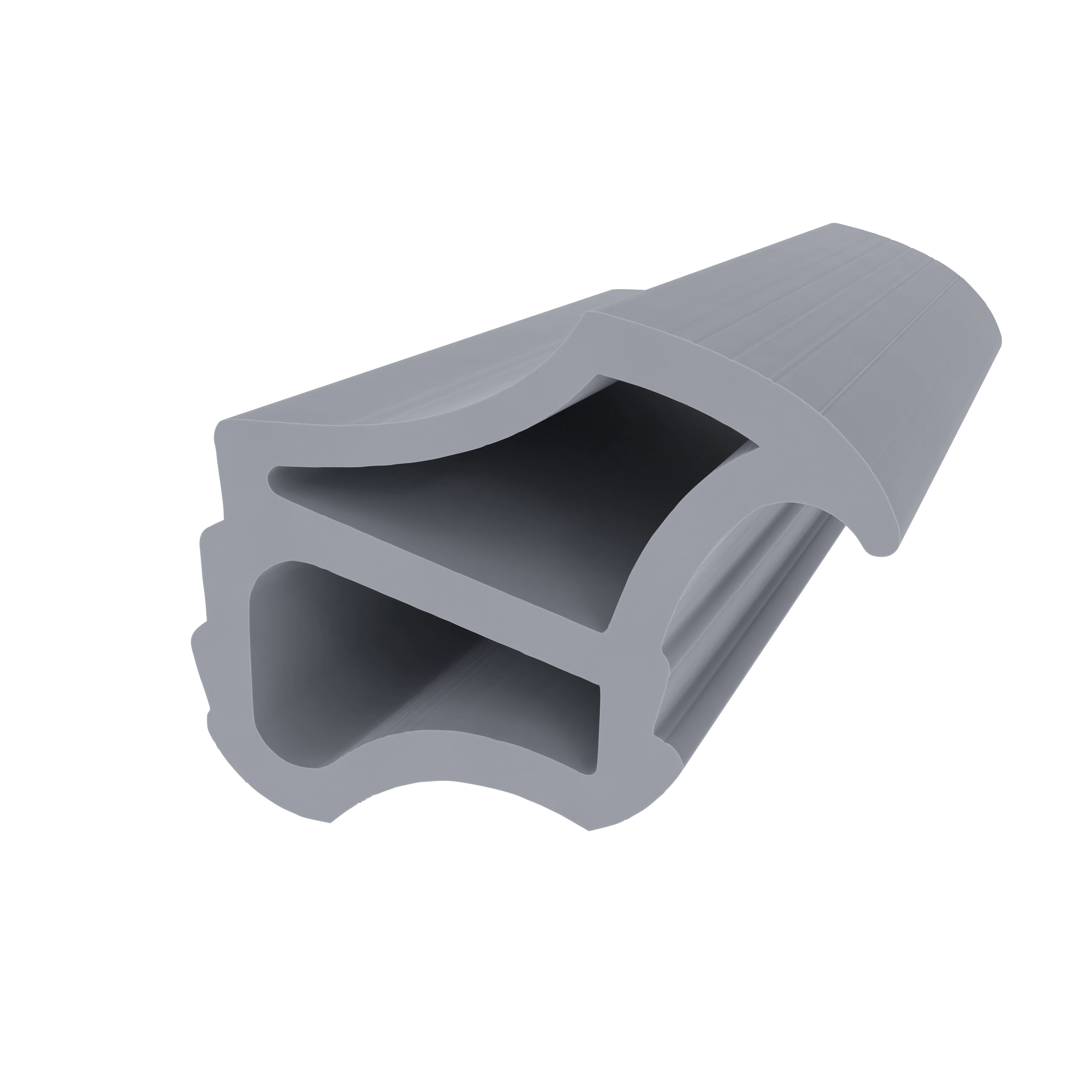 Stahlzargendichtung für Stahltüren | 12 mm Höhe | Farbe: grau