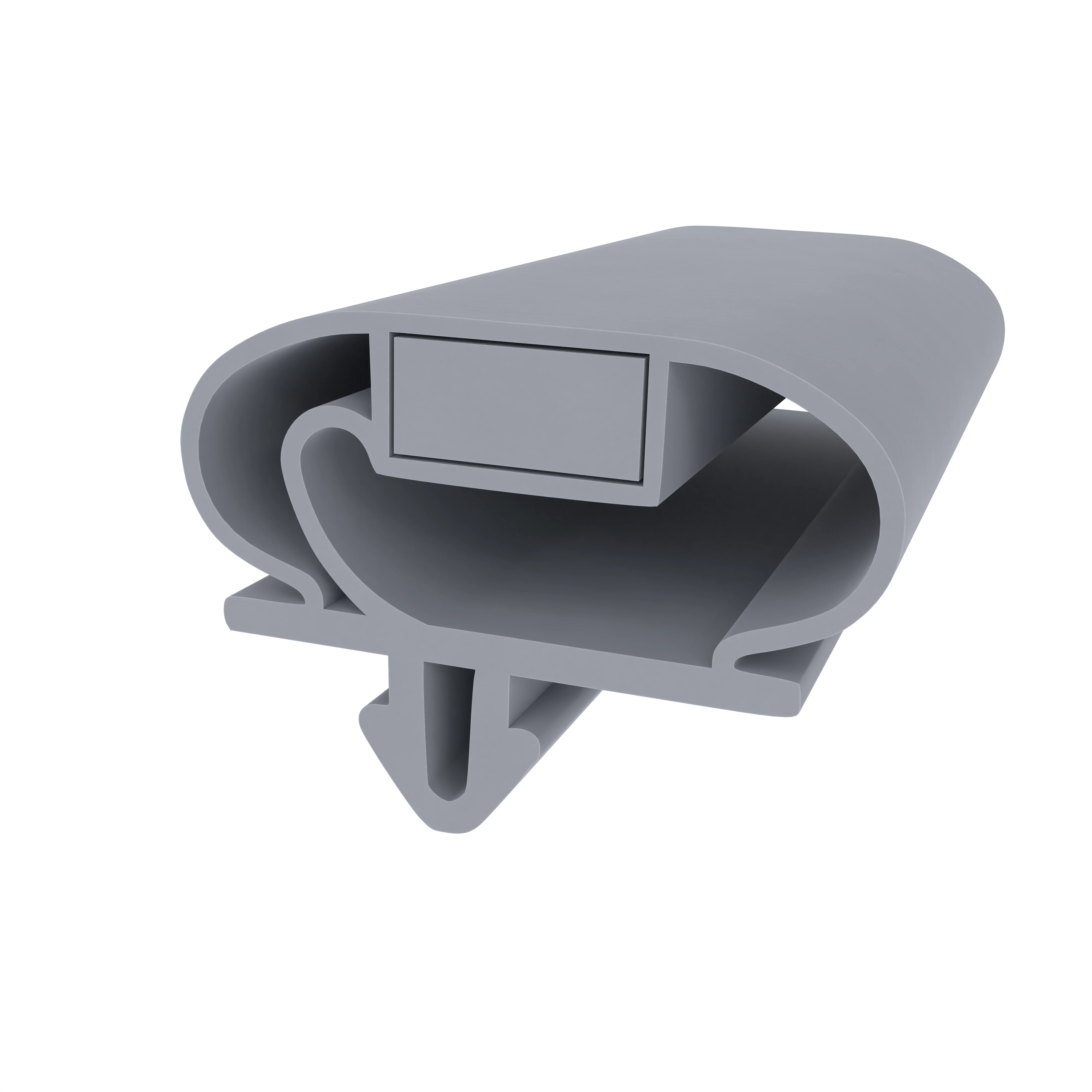 Kühlschrankdichtungen - Kühlschrankdichtungsrahmen | Höhe: 18,3 mm | Farbe: grau