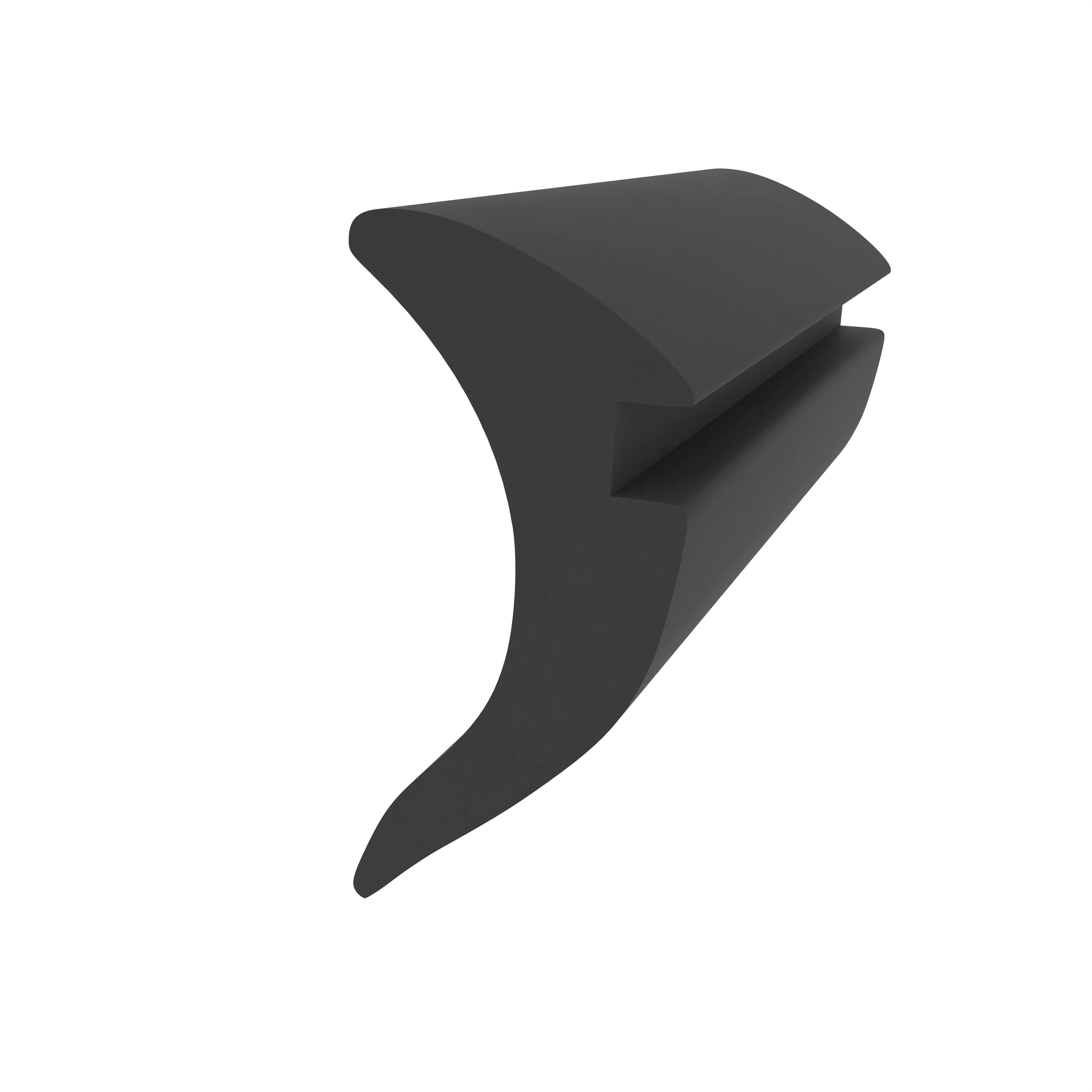 Verglasungsdichtung für Fenster | 9 mm Breite | Farbe: schwarz