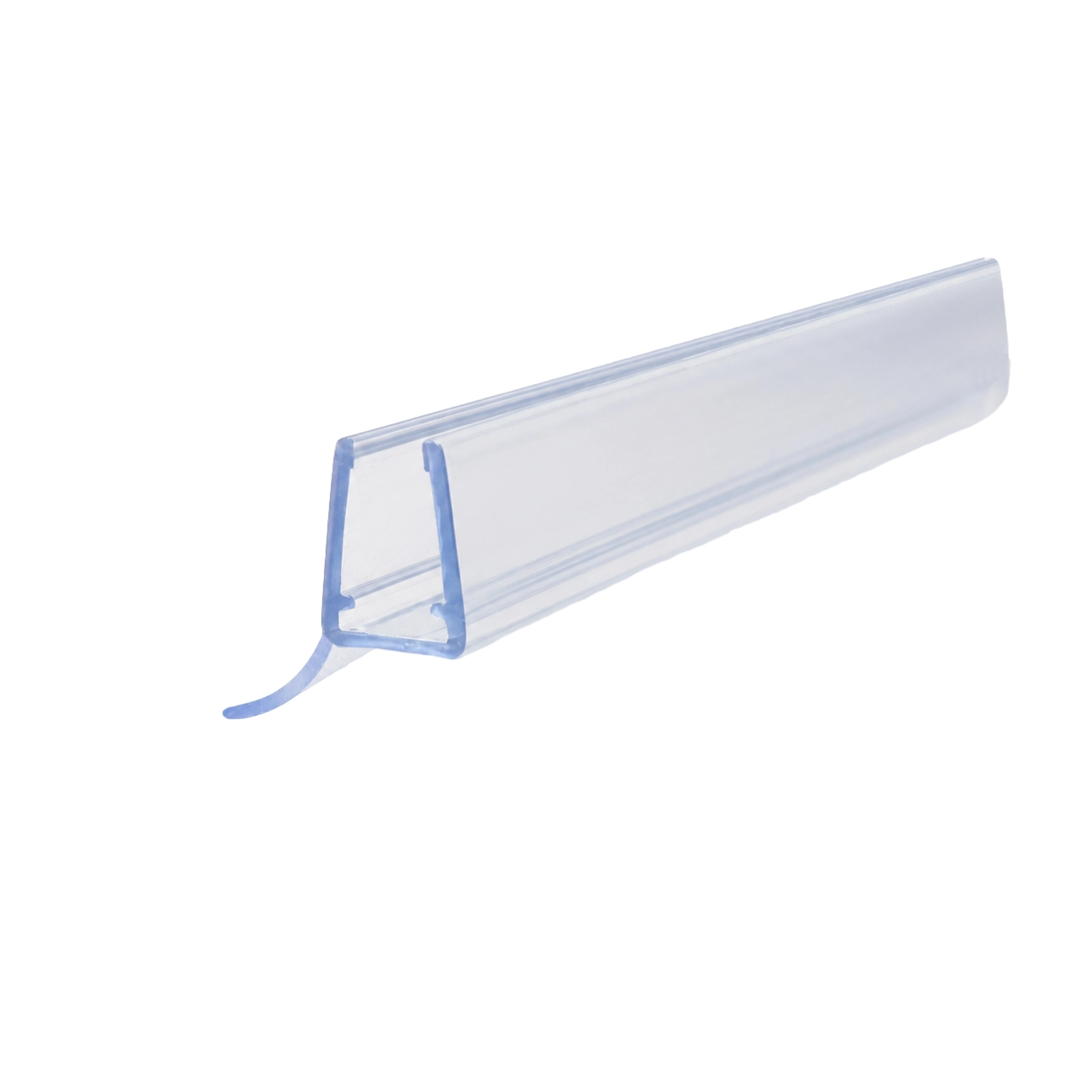 Duschdichtung mit 135° Lippe | Glasstärke: 6 – 8 mm | Farbe: transparent