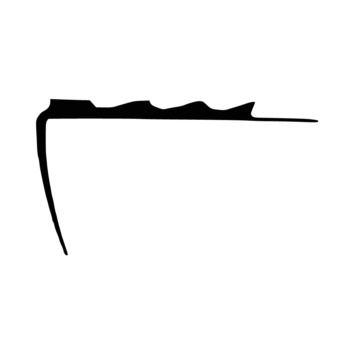 Treppenstufenprofile - Treppenstufendichtung | Höhe: 30 mm | Farbe: schwarz