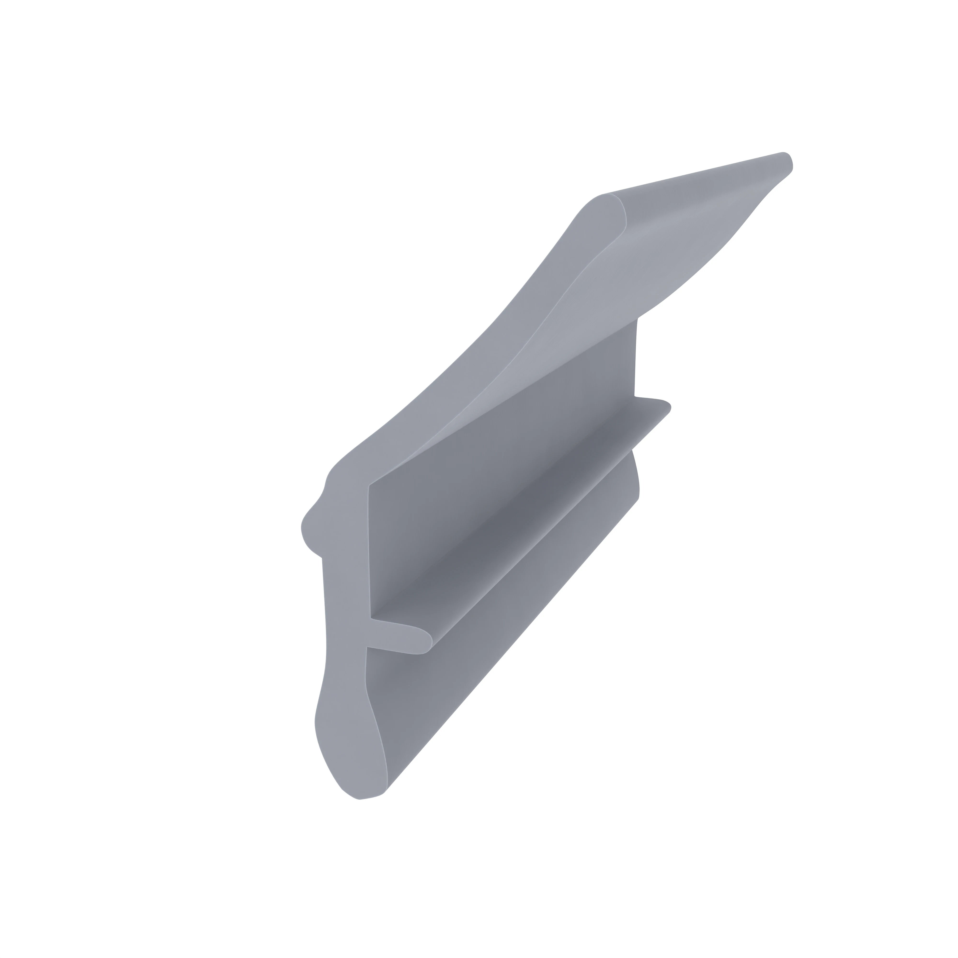 Feuerschutzdichtung für Teckentrup Stahltüren | 10,5 mm Breite | Farbe: grau Feuerschutzdichtung für Teckentrup Stahltüren | 10,5 mm Breite | Farbe: grau