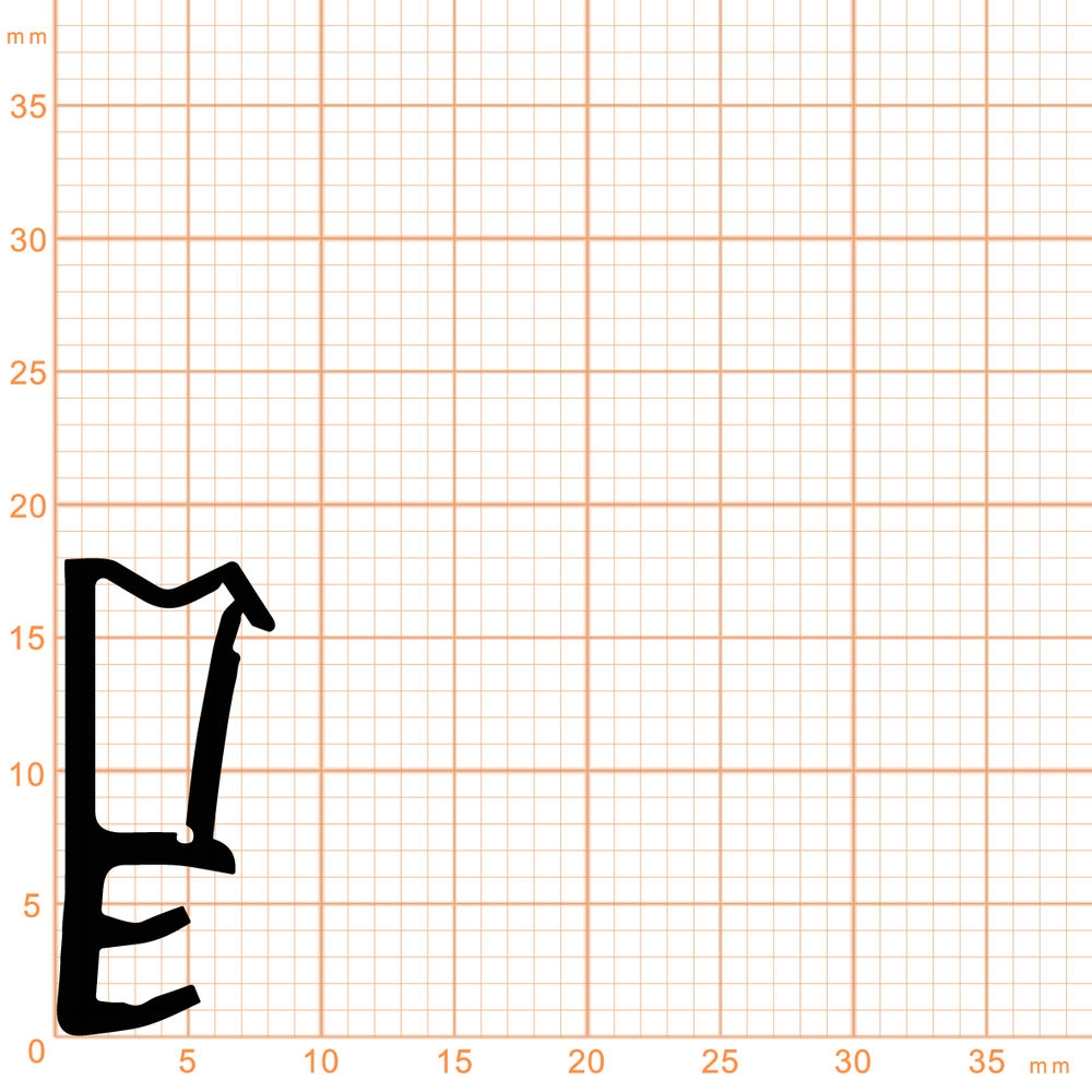 Marktplatzartikel - CEGRAN® Plus Flügelfalzdichtung für 12 mm (BL1164)
