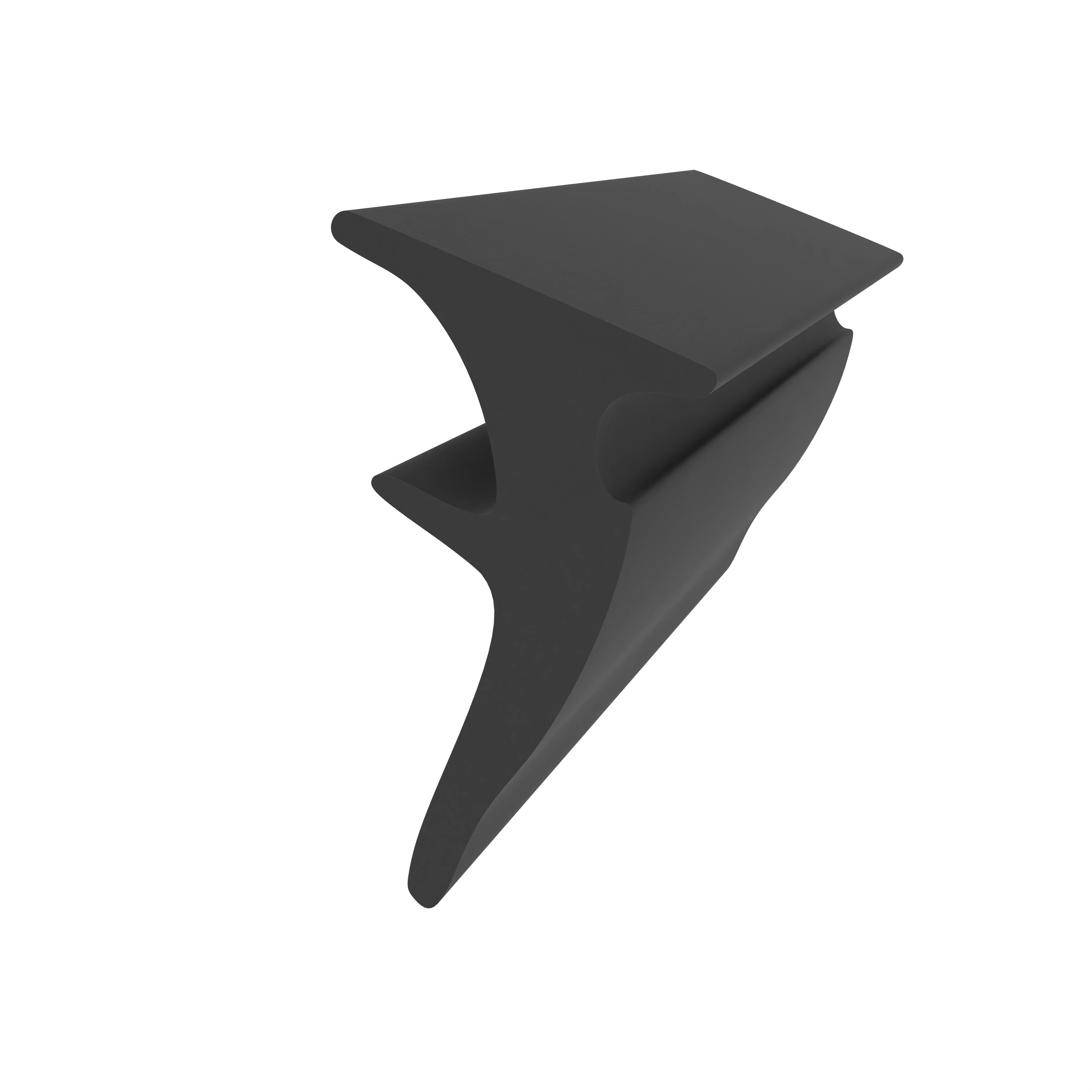 Verglasungsdichtung für Fenster | 7,5 mm Breite | Farbe: schwarz