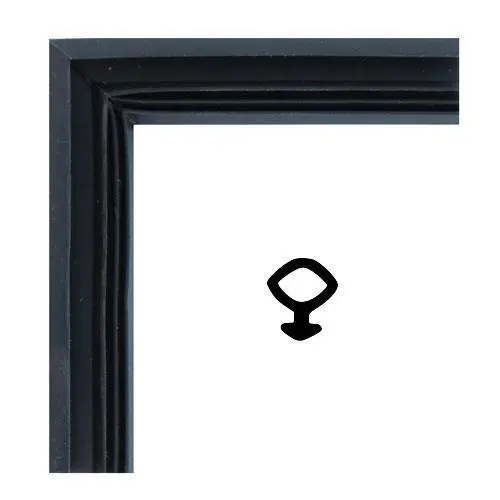 Dichtungsecke für Anschlagdichtung F0084 | Farbe: schwarz Dichtungsecke für Anschlagdichtung F0084 | Farbe: schwarz