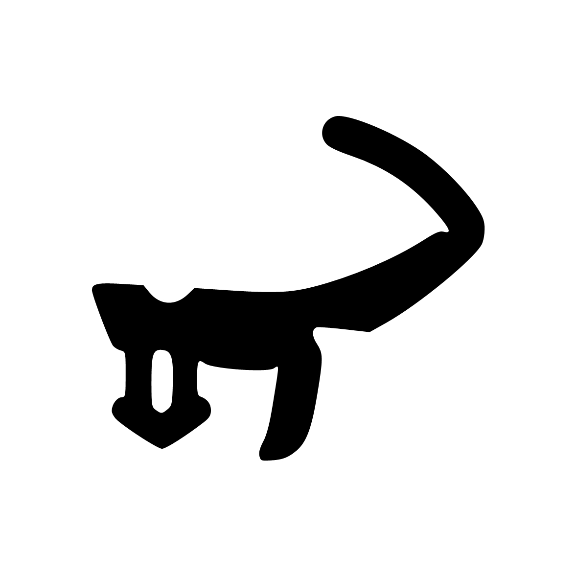 Türrahmen Dichtung - Anschlagdichtung für Schüco, Viennaplast und Wicona | 15 mm Höhe | Farbe: schwarz