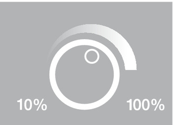 Beleuchtung - Häfele Loox Dimmer | berührungslos | Farbe: silber