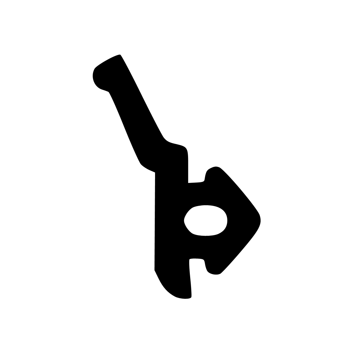 Türrahmen Dichtung - Anschlagdichtung für Fenster mit seitlichem Anschlag | 15 mm Höhe | Farbe: schwarz