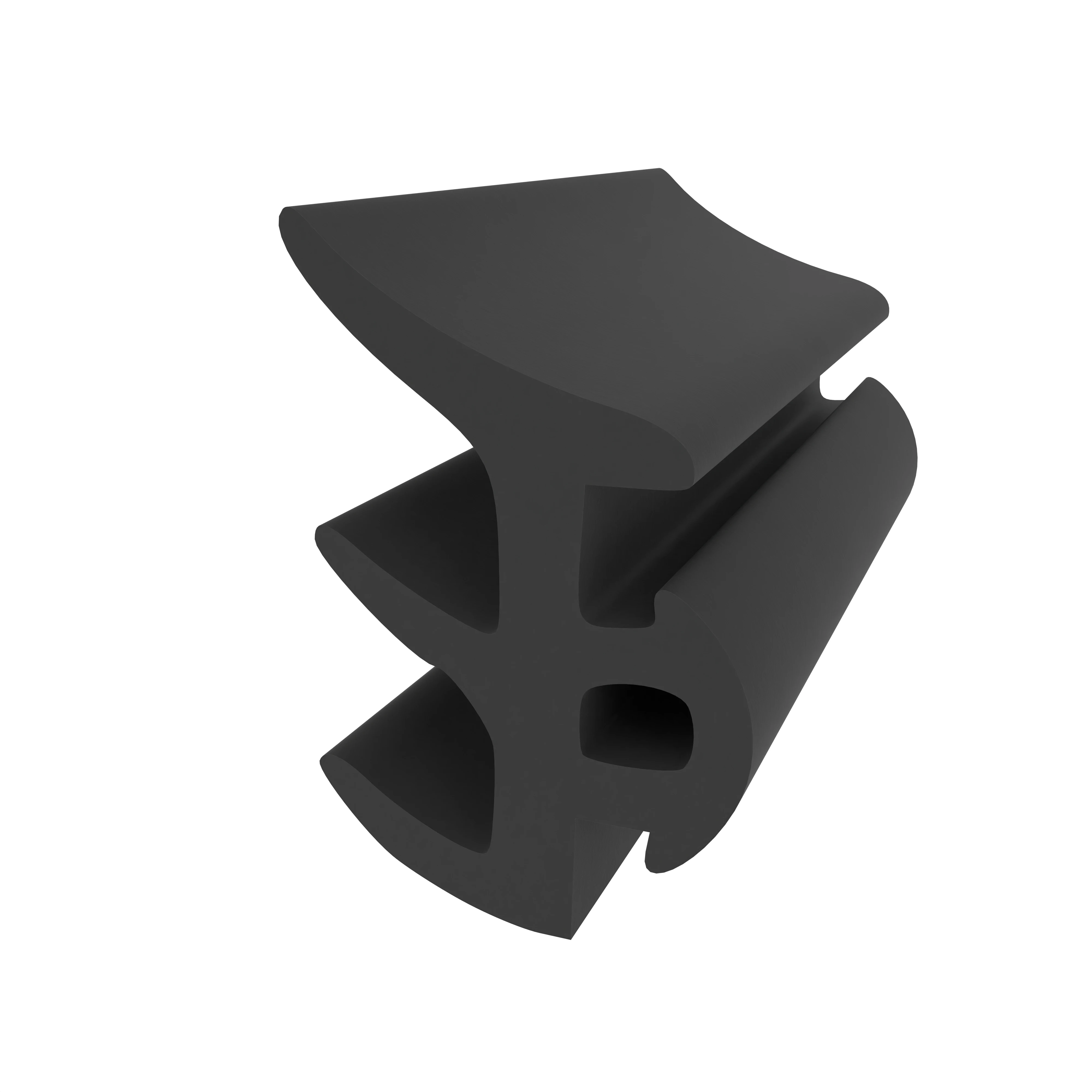 Verglasungsdichtungen - Verglasungsdichtung für Fenster | 11 mm Breite | Farbe: schwarz