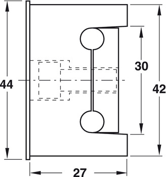 Türbänder - Klemmblock von Simonswerk | Modell: VARIANT V 3604 | Anschlag: DIN links & DIN rechts