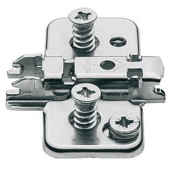 Scharniere - Kreuzmontageplatte von Blum | Modell: 173H9100.22 | Distanz: 0 mm