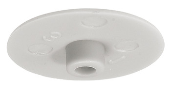 Abdeckkappe für für Häfele Minifix® 15 | Farbe: weiß
