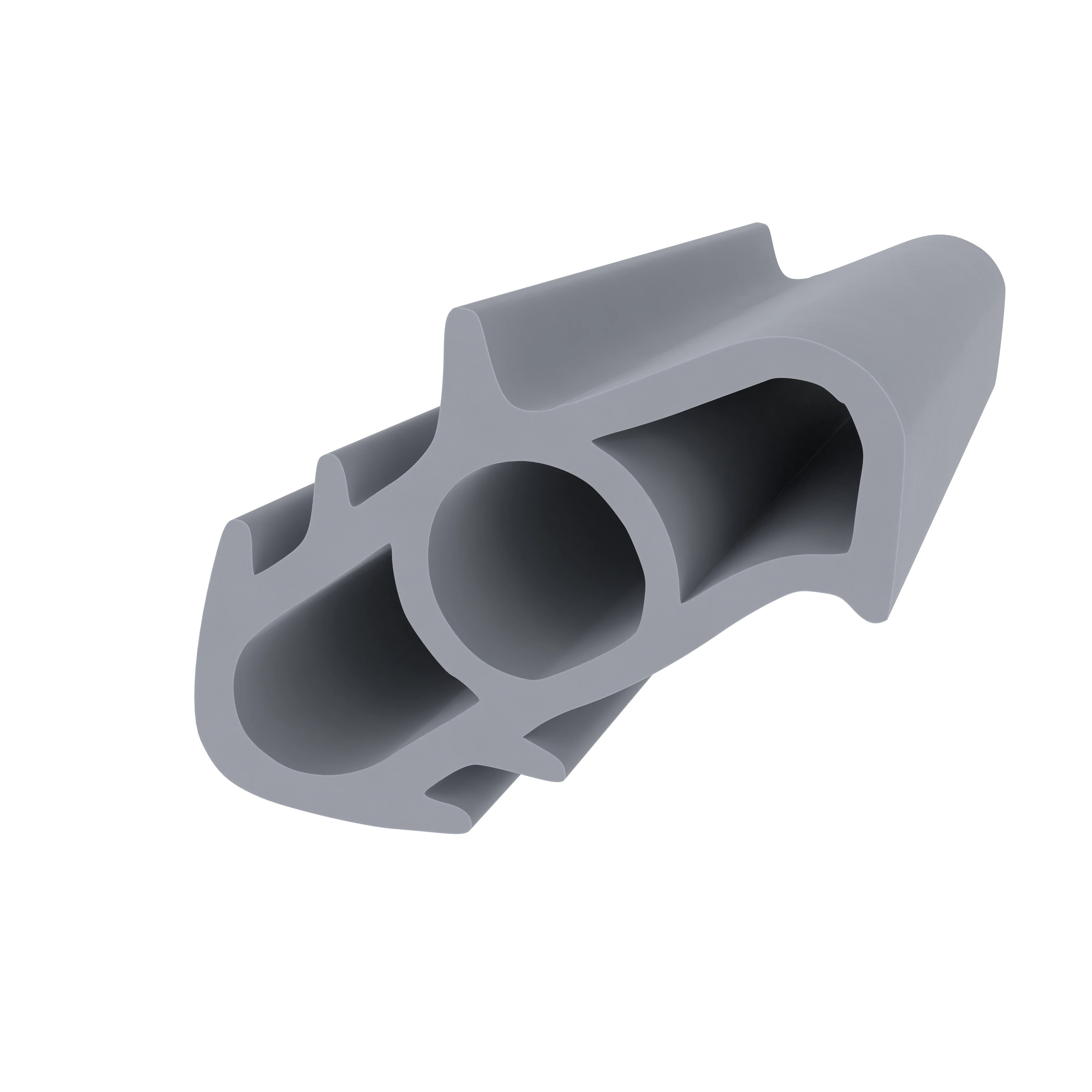 Stahlzargendichtung für Stahlzargen | 16 mm Höhe | Farbe: grau