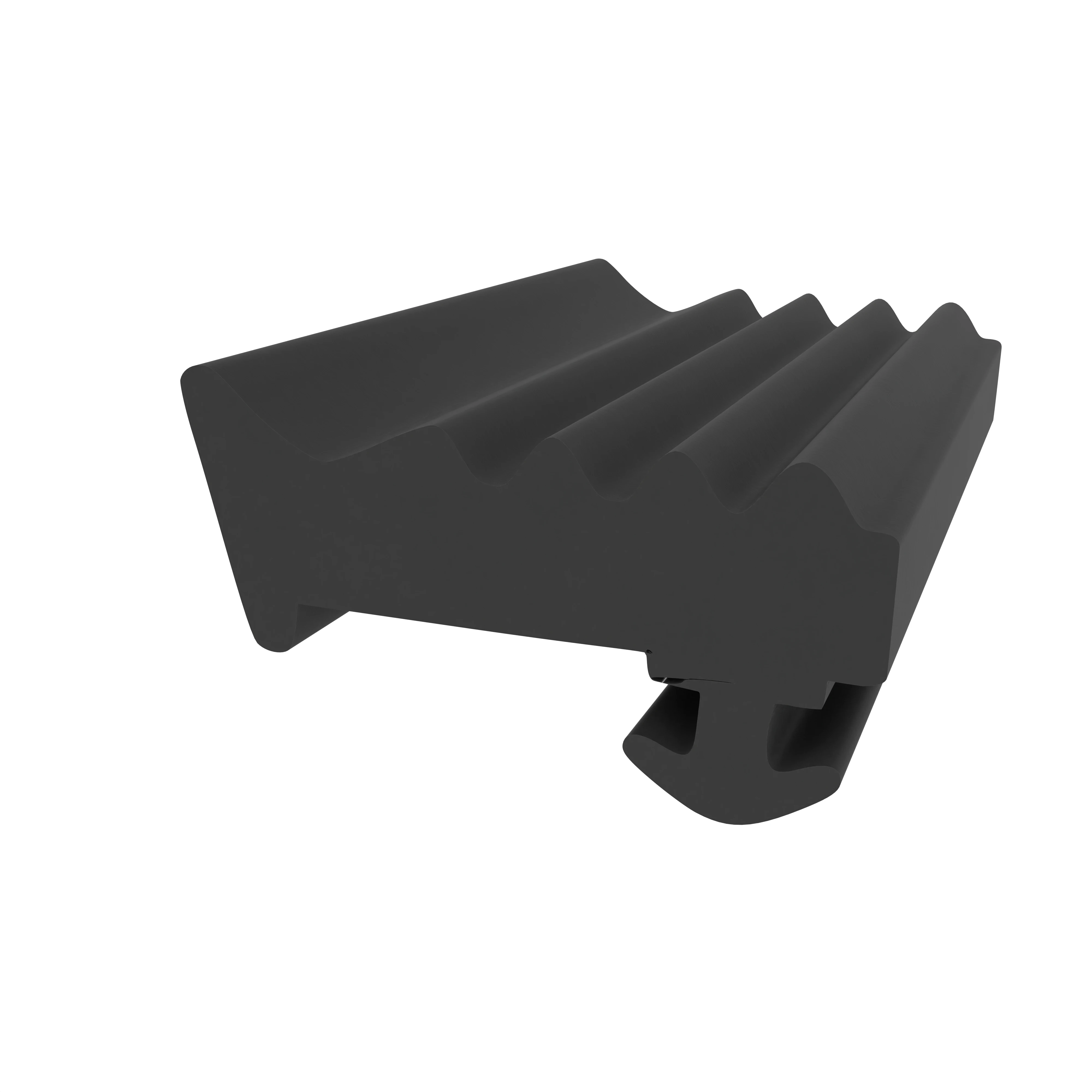 Verglasungsdichtung für Fenster | 13 mm Breite | Farbe: schwarz Verglasungsdichtung für Fenster | 13 mm Breite | Farbe: schwarz