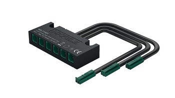 Häfele Loox Adapter RGB | für 6-fach Verteiler | 24V