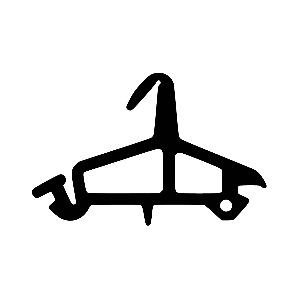 Mitteldichtung für Metall- und Alufenster | 23 mm Höhe | Farbe: schwarz