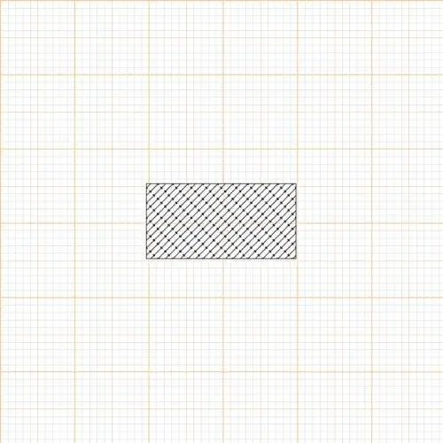 Moosgummidichtung vierkant | 10 mm Höhe | Farbe: schwarz