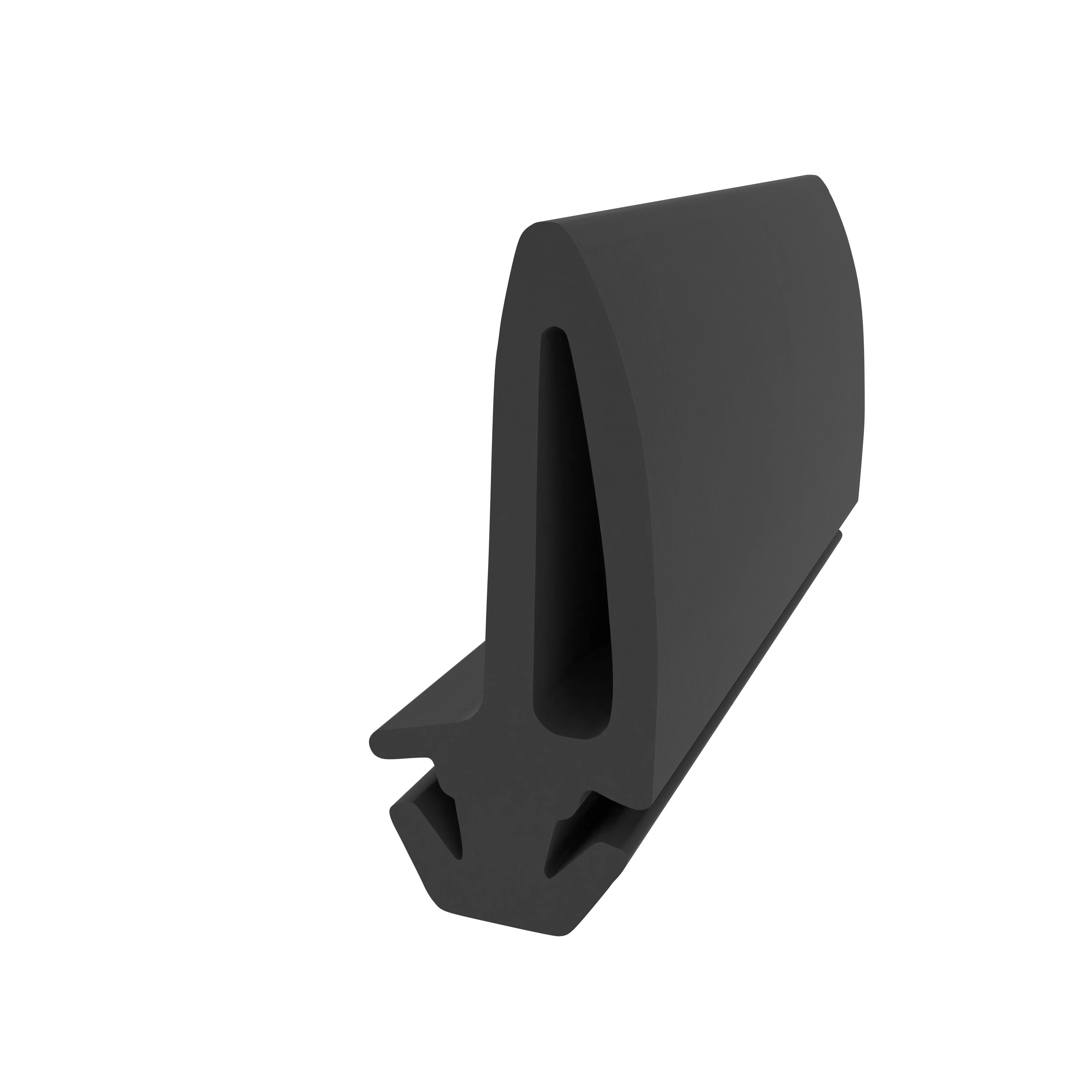Mitteldichtung für Metall- und Alufenster | 21 mm Höhe | Farbe: schwarz