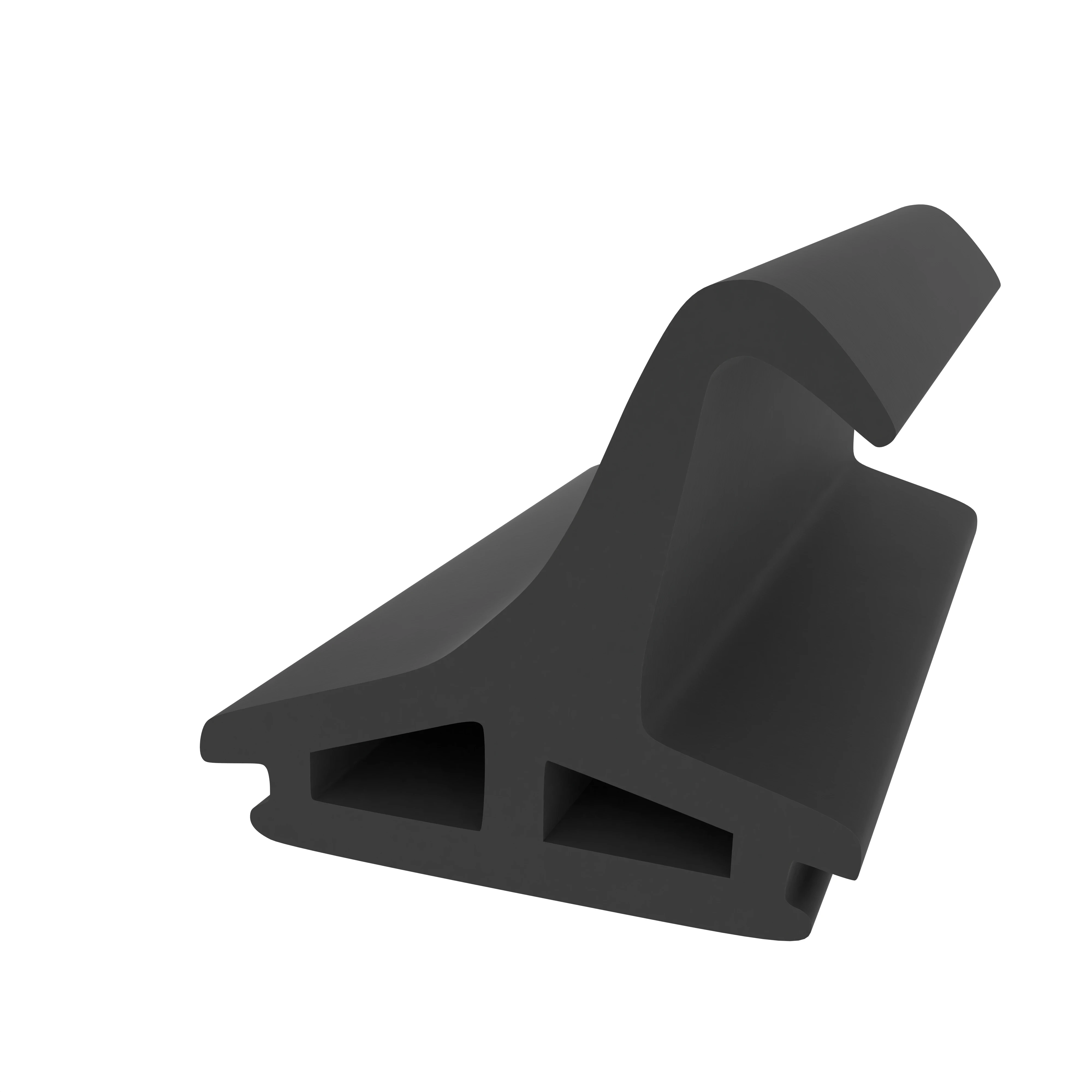 Mitteldichtungen - Mitteldichtung für Fenster | 24 mm Höhe | Farbe: schwarz 