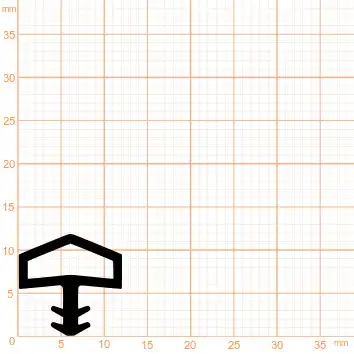 Türrahmen Dichtung - Holzzargendichtung für Zimmertüren | 4 mm Nut | Farbe: beige