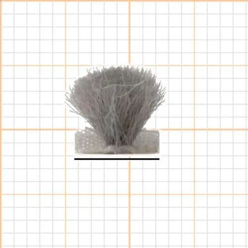 Bürstendichtungen - Bürstendichtung selbstklebend für Türen | Breite: 6 mm | Farbe: grau