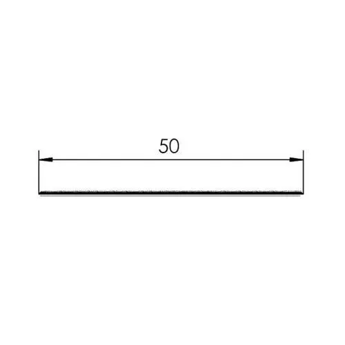 Treppenstufenprofile - Antirutschband für Treppenstufen | Breite: 50 mm | Farbe: schwarz
