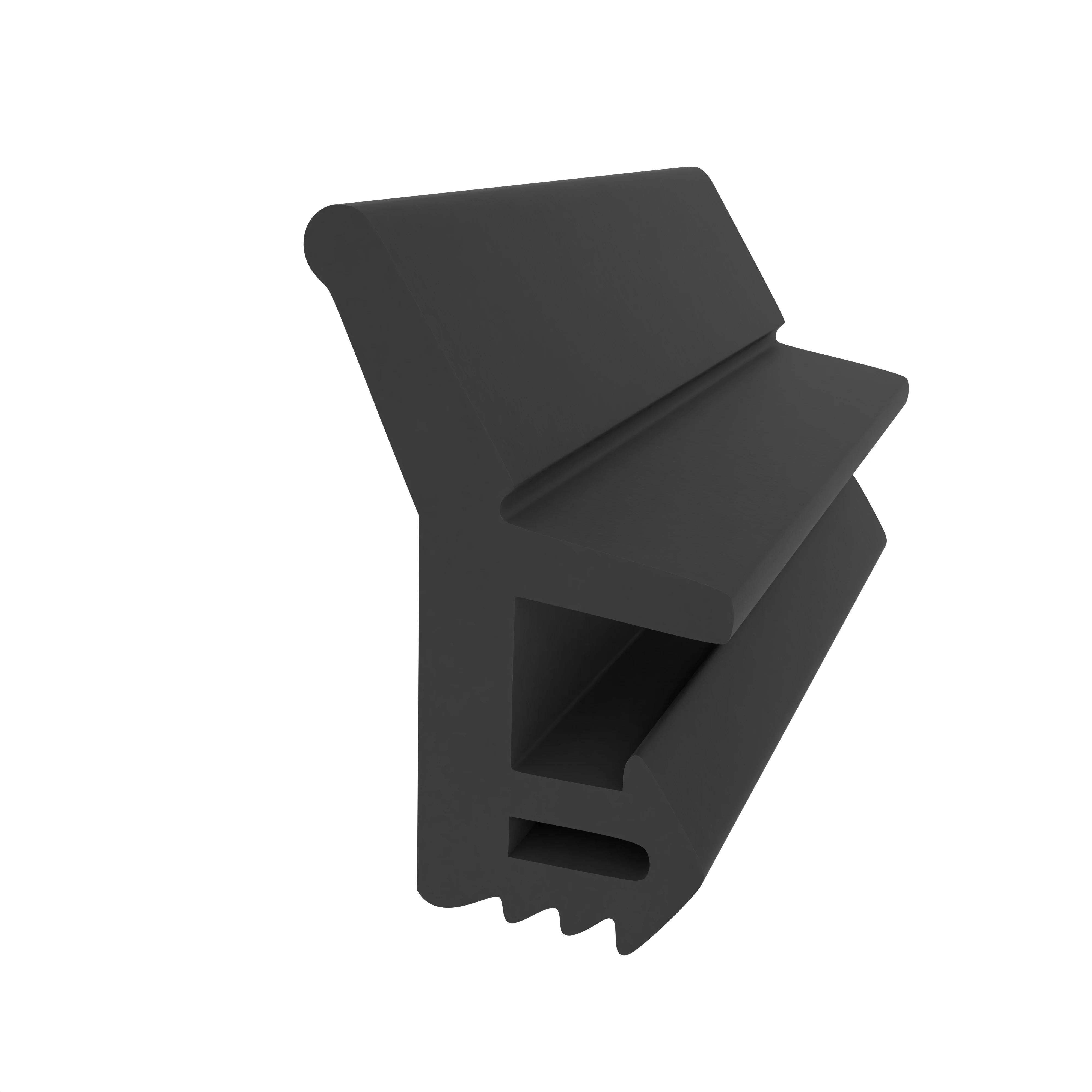 Anschlagdichtung für KBE Fenster | 18 mm Höhe | Farbe: schwarz  Anschlagdichtung für KBE Fenster | 18 mm Höhe | Farbe: schwarz