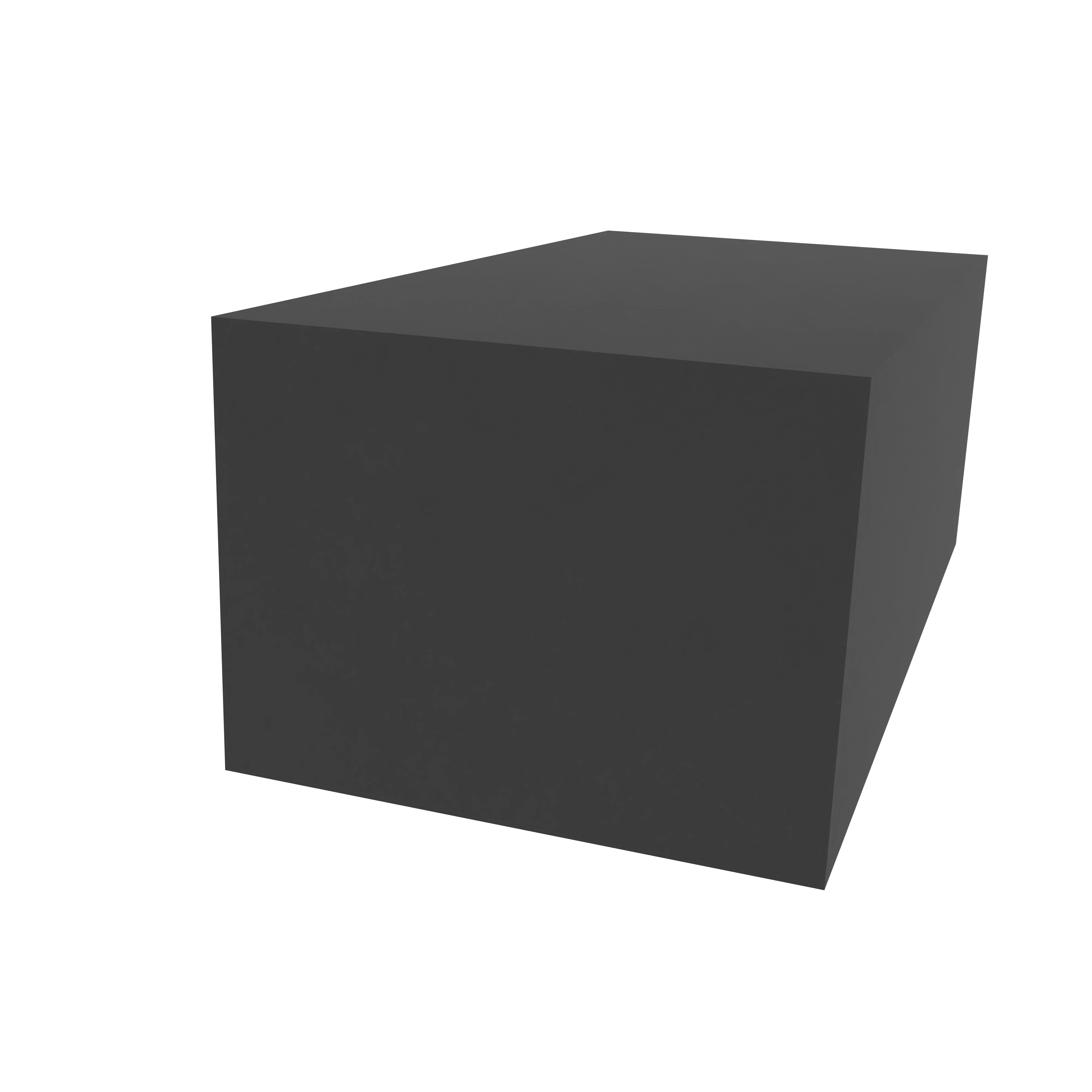 Moosgummi - Moosgummidichtung vierkant | 20 mm Breite | Farbe: schwarz